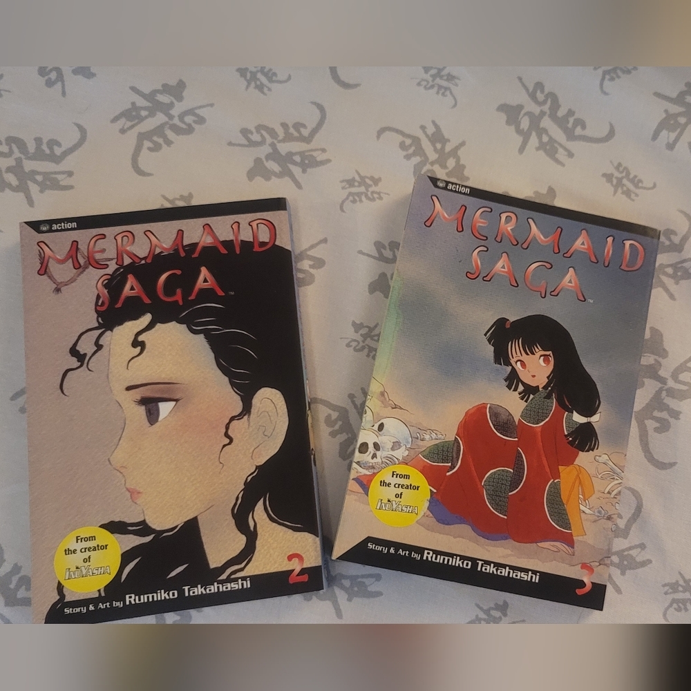 Mermaid Saga Viz Media 2 & 3 manga graphic novel comic anime paperback Book